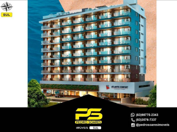 Foto do imóvel Apartamento com 2 Quartos à Venda, 61 m² em Tambaú - João Pessoa Foto do imóvel Apartamento com 2 Quartos à Venda, 61 m² em Tambaú - João Pessoa