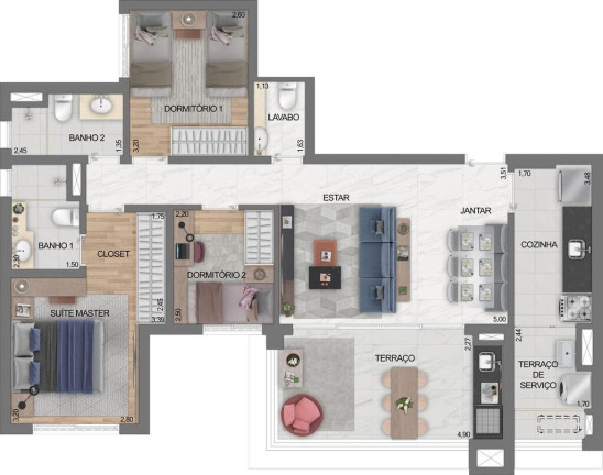 Imagem Apartamento com 3 Quartos à Venda, 92 m² em Moóca - São Paulo