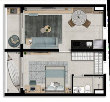Imagem Apartamento com 1 Quarto à Venda, 23 m² em Jardim Vila Mariana - São Paulo