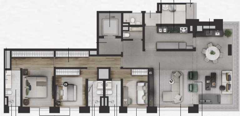 Imagem Apartamento com 2 Quartos à Venda, 195 m² em Itaim Bibi - São Paulo