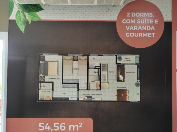 Imagem Imóvel com 3 Quartos à Venda, 58 m² em Jardim Novo ângulo - Hortolândia