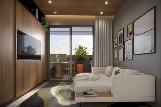 Foto do imóvel Studio com 1 Quarto à Venda, 32 m² em Vila Pompéia - São Paulo