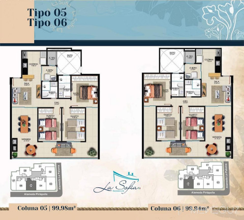 Imagem Apartamento com 2 Quartos à Venda, 86 m² em Enseada Azul - Guarapari