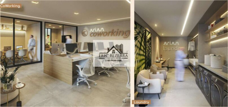 Foto do imóvel Flat com 1 Quarto à Venda, 40 m² em Intermares - Cabedelo
