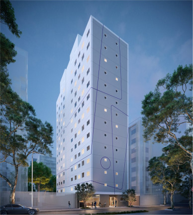 Foto do imóvel Apartamento com 2 Quartos à Venda, 32 m² em Vila Buarque - São Paulo