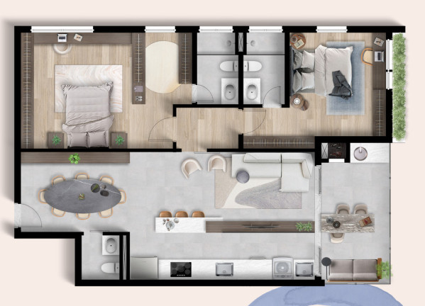 Imagem Apartamento com 3 Quartos à Venda, 100 m² em Juvevê - Curitiba