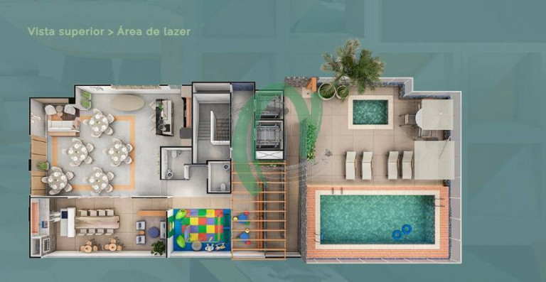 Imagem Apartamento com 2 Quartos à Venda, 55 m² em Campo Grande - Santos