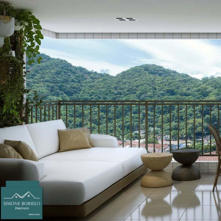 Foto do imóvel Apartamento com 3 Quartos à Venda, 105 m² em Canto Do Forte - Praia Grande