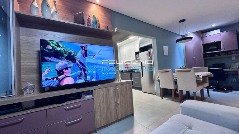 Foto do imóvel Apartamento com 1 Quarto à Venda, 63 m² em Guilhermina - Praia Grande