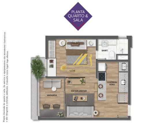 Foto do imóvel Imóvel com 1 Quarto à Venda, 37 m² em Rio Vermelho - Salvador
