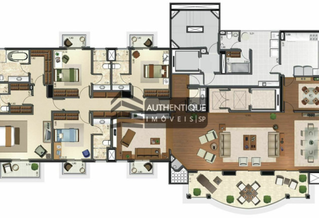 Foto do imóvel Cobertura com 4 Quartos à Venda, 518 m² em Paraíso - São Paulo