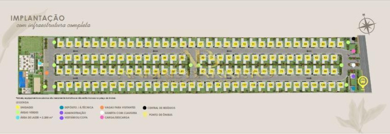 Foto do imóvel Casa de Condomínio com 3 Quartos à Venda, 81 m² em Abrantes - Camaçari