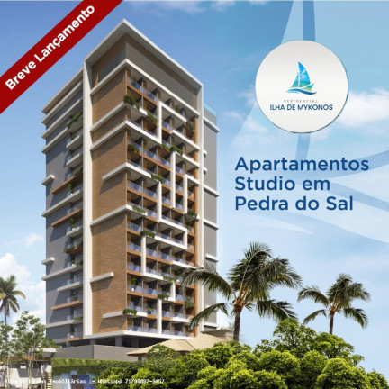 Imagem Apartamento com 1 Quarto à Venda, 24 m² em Itapuã - Salvador