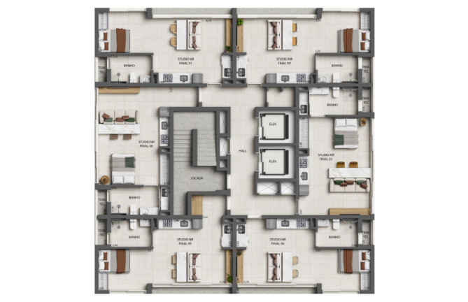 Foto do imóvel Imóvel com 1 Quarto à Venda, 37 m² em Indianópolis - São Paulo