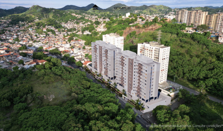 Foto do imóvel Apartamento com 2 Quartos à Venda, 44 m² em Fonseca - Niterói