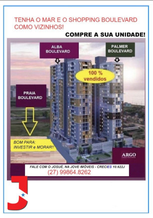 Imagem Apartamento com 2 Quartos à Venda,  em Jockey De Itaparica - Vila Velha