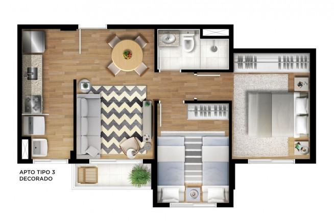 Imagem Apartamento com 2 Quartos à Venda, 58 m² em Horto Florestal - São Paulo