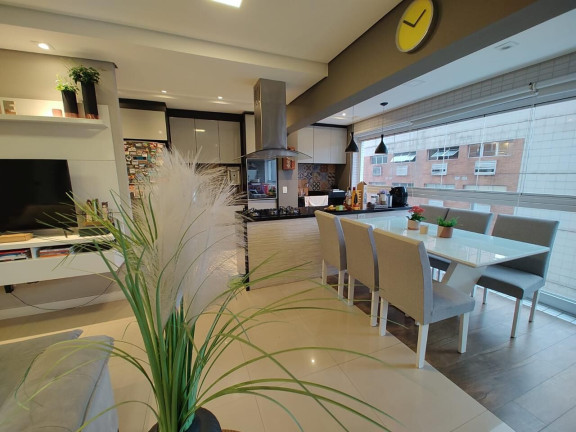 Foto do imóvel Apartamento com 1 Quarto à Venda, 57 m² em Gonzaga - Santos