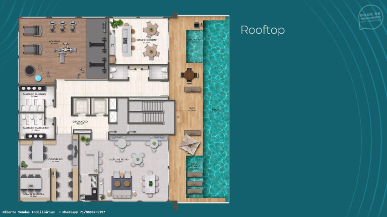 Imagem Apartamento com 1 Quarto à Venda, 24 m² em Itapuã - Salvador