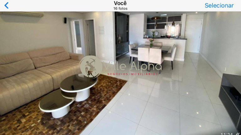 Foto do imóvel Apartamento com 3 Quartos à Venda, 95 m² em Ponta Da Praia - Santos