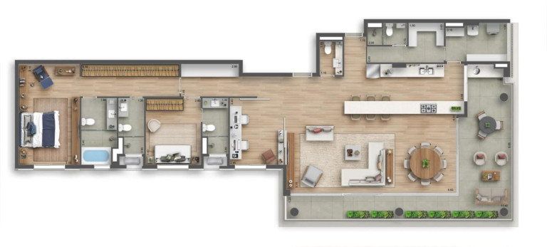 Imagem Apartamento com 3 Quartos à Venda, 194 m² em Sumaré - São Paulo