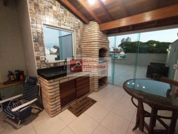 Foto do imóvel Cobertura com 2 Quartos à Venda, 120 m² em Vila Homero Thon - Santo André
