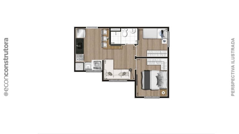 Foto do imóvel Apartamento com 2 Quartos à Venda, 32 m² em Terceira Divisão De Interlagos - São Paulo Foto do imóvel Apartamento com 2 Quartos à Venda, 32 m² em Terceira Divisão De Interlagos - São Paulo
