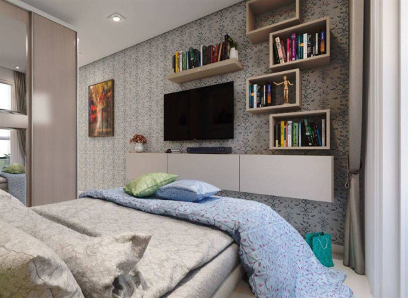 Imagem Apartamento com 2 Quartos à Venda, 66 m² em Guilhermina - Praia Grande