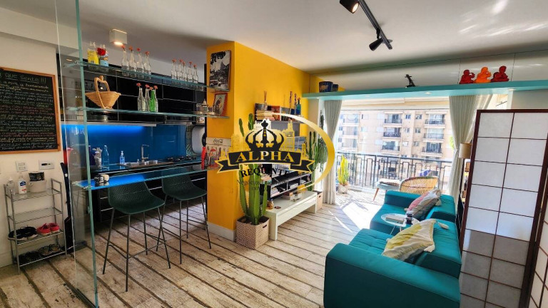 Foto do imóvel Apartamento com 1 Quarto à Venda, 50 m² em Alphaville - Barueri