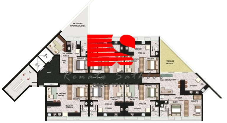 Imagem Apartamento com 2 Quartos à Venda, 54 m² em Centro - Belo Horizonte