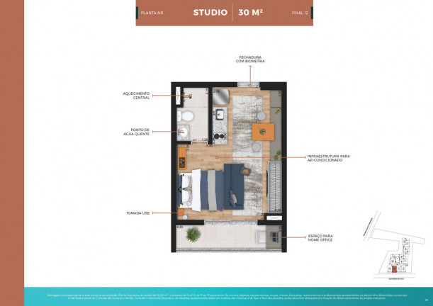 Imagem Apartamento com 2 Quartos à Venda, 60 m² em Higienópolis - São Paulo