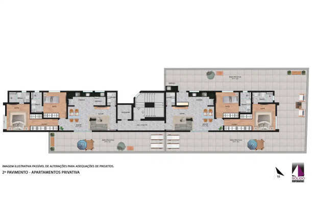 Foto do imóvel Apartamento com 2 Quartos à Venda, 65 m² em São Pedro - Belo Horizonte
