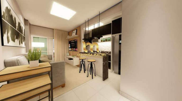 Foto do imóvel Apartamento com 1 Quarto à Venda, 49 m² em Caiçara - Praia Grande
