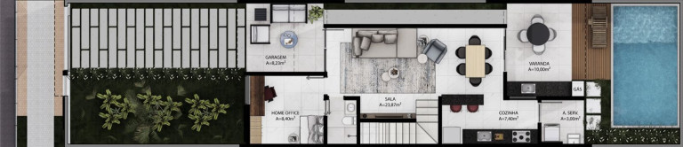 Imagem Casa com 4 Quartos à Venda, 134 m²