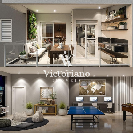 Imagem Apartamento com 3 Quartos à Venda, 79 m² em Loteamento Villa Branca - Jacareí
