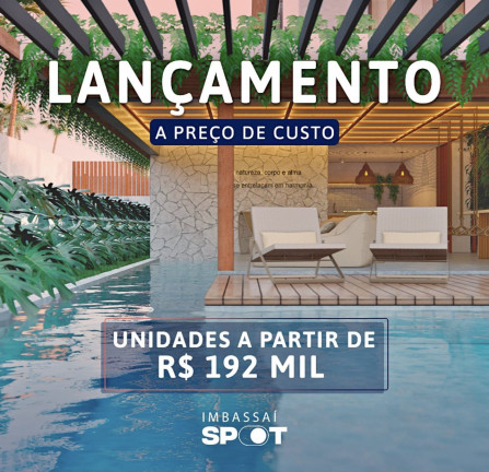 Imagem Apartamento com 1 Quarto à Venda, 20 m² em Imbassaí - Mata De São João