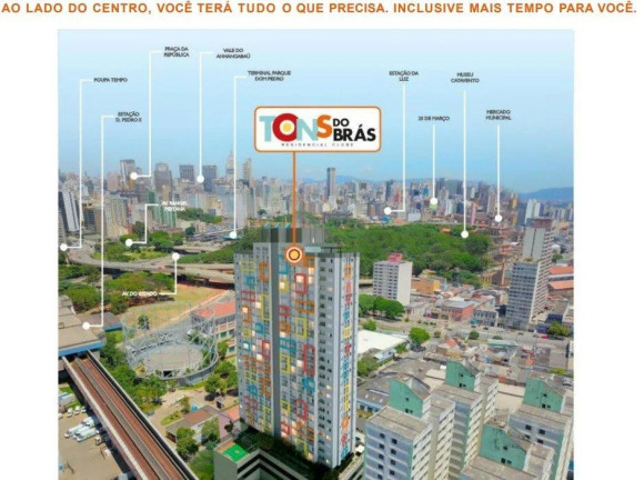 Foto do imóvel Apartamento com 2 Quartos à Venda, 44 m² em Brás - São Paulo