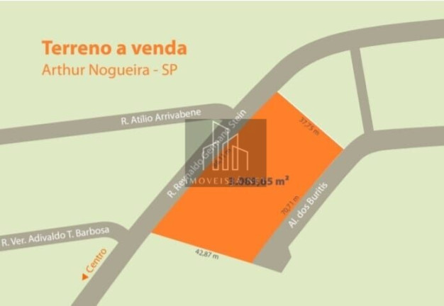 Imagem Terreno à Venda, 3.089 m² em Jardim Leonor - Artur Nogueira