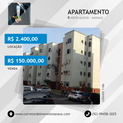 Imagem Apartamento com 2 Quartos à Venda, 42 m² em Novo Aleixo - Manaus