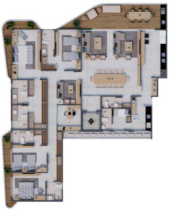 Imagem Apartamento com 4 Quartos à Venda, 277 m² em Guararapes - Fortaleza