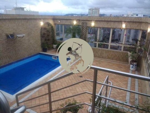 Foto do imóvel Cobertura com 4 Quartos à Venda, 465 m² em Embare - Santos