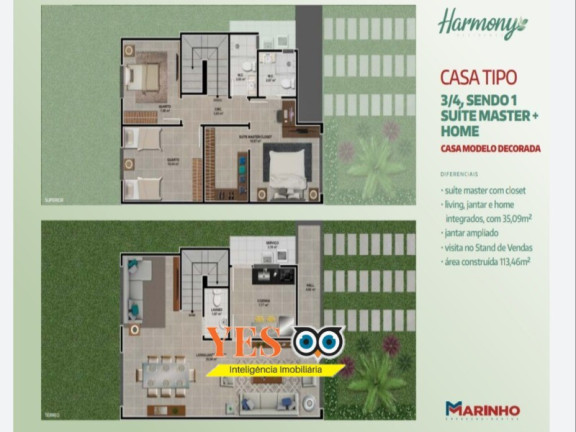 Imagem Casa com 3 Quartos à Venda, 113 m² em Sim - Feira De Santana