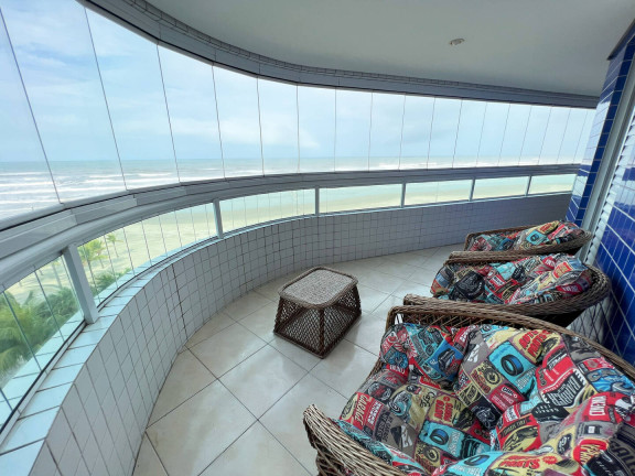 Foto do imóvel Apartamento com 3 Quartos à Venda, 130 m² em Maracanã - Praia Grande
