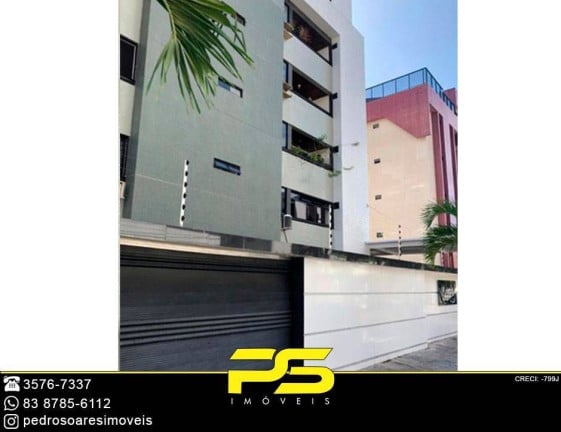 Foto do imóvel Apartamento com 4 Quartos à Venda, 130 m² em Cabo Branco - João Pessoa