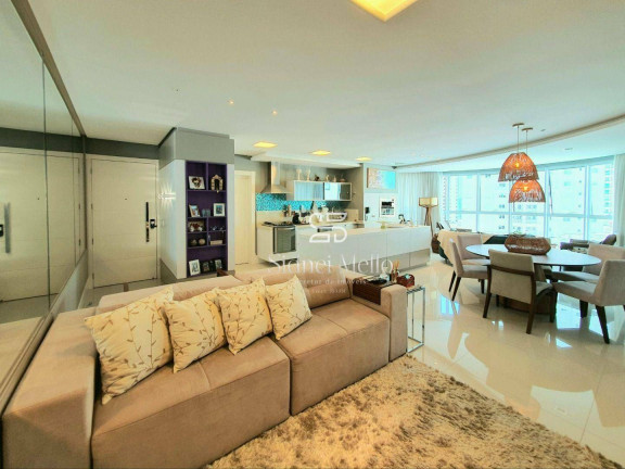 Foto do imóvel Apartamento com 3 Quartos à Venda, 129 m² em Quadra Mar Barra Sul - Balneário Camboriú