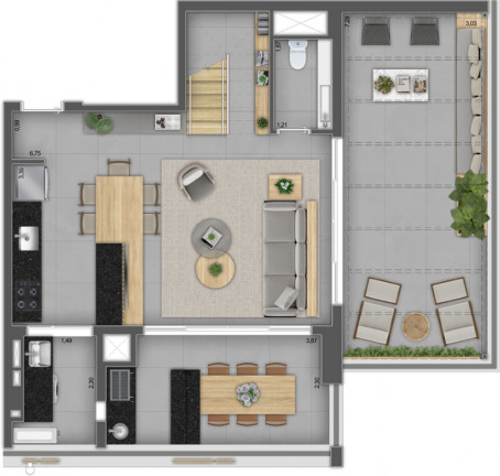 Imagem Apartamento com 2 Quartos à Venda, 71 m² em Pinheiros - São Paulo
