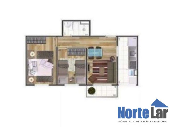 Imagem Apartamento com 2 Quartos à Venda, 50 m² em Vila Siqueira (zona Norte) - São Paulo