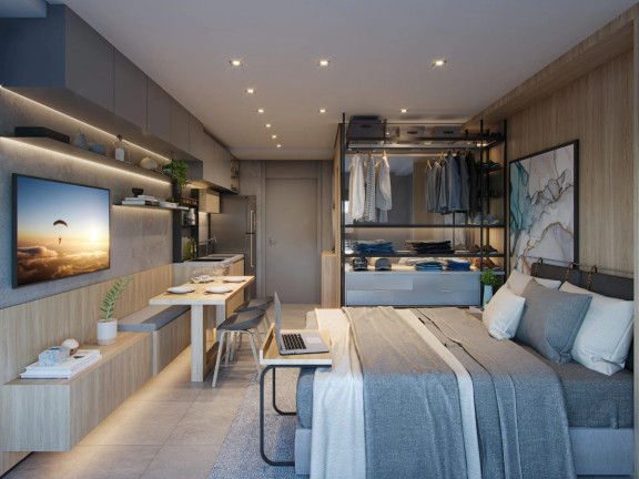 Foto do imóvel Studio com 1 Quarto à Venda, 19 m² em Vila Dom Pedro I - São Paulo