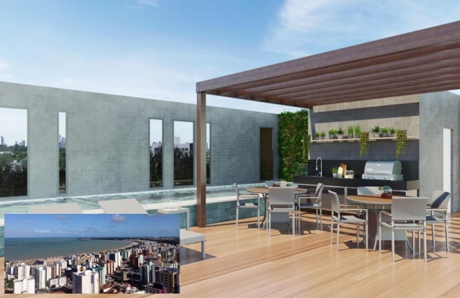 Foto do imóvel Apartamento com 2 Quartos à Venda, 57 m² em Bancários - João Pessoa