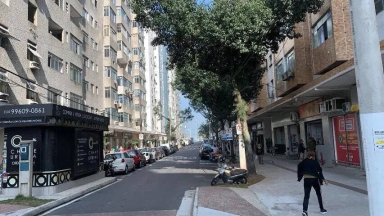 Foto do imóvel Apartamento com 2 Quartos à Venda, 45 m² em Ponta Da Praia - Santos